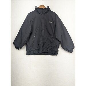 Vintage Land's End Polartec Nylon Jacket Suede Lining Weatherproof L 42-44 USA‎